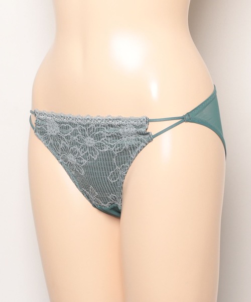 Chut！ INTIMATES（シュットインティメイツ）の「ボリュームアップブラ ビキニショーツ (C388)（ショーツ・レディース・ダークグリーン/アイボリー/ローズ・M/L）」の12枚目の写真
