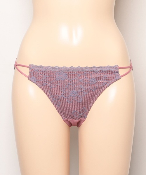 Chut！ INTIMATES（シュットインティメイツ）の「ボリュームアップブラ ビキニショーツ (C388)（ショーツ・レディース・ダークグリーン/アイボリー/ローズ・M/L）」の11枚目の写真