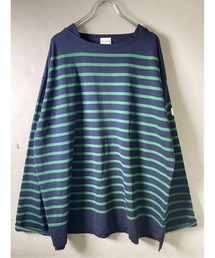 MONT KEMMEL（モンケメル）の「モンケメル/MONT KEMMEL BIG BASQUE BORDER LS TEE（Tシャツ/カットソー・メンズ）」