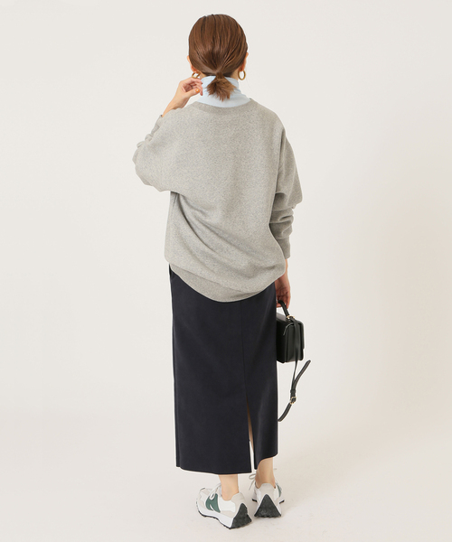 IENA（イエナ）の「フェイクスエードタイトスカート（スカート・レディース・ブラウン/ピンク/ネイビー・34/36/38）」の7枚目の写真