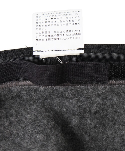 14+(イチヨンプラス)の「国産チョボ付きバスクベレー(ハンチング/ベレー帽・レディース・ブラック/ダークブラウン/ベージュ/ネイビー/グレー/ブルー/ワインレッド・FREE)」の21枚目の写真