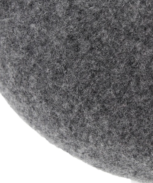 14+(イチヨンプラス)の「国産チョボ付きバスクベレー(ハンチング/ベレー帽・レディース・ブラック/ダークブラウン/ベージュ/ネイビー/グレー/ブルー/ワインレッド・FREE)」の17枚目の写真