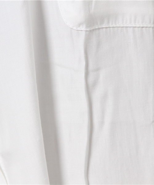 WHO'S WHO gallery(フーズフーギャラリー)の「【THE BIG】サテンBIGシャツ(シャツ/ブラウス・レディース・ホワイト/ベージュ・FREE)」の10枚目の写真