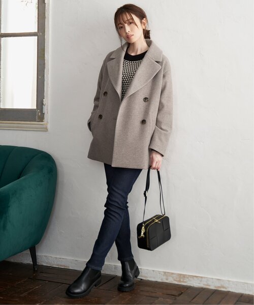 ikka（イッカ）の「編み込みスクエア2WAYショルダーバッグ（ショルダーバッグ・レディース・ブラック/ベージュ/ブルー系その他/オフホワイト/ベージュ系その他/ピンク・FREE）」の10枚目の写真