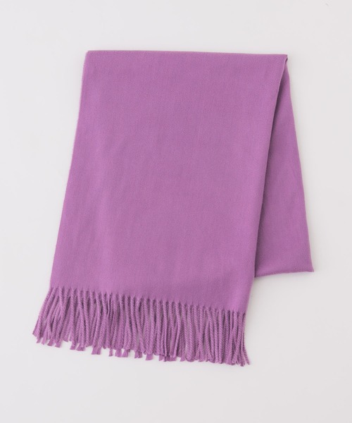 KATHARINE ROSS（キャサリンロス）の「【KATHARINE ROSS】【WEB限定】なめらかカシミヤタッチ大判ストール（ストール/ショール・レディース・ブルー/アイボリー/パープル/ブラウン/ブラック/グリーン/グレイッシュベージュ/ピンク・MEDIUM）」の11枚目の写真