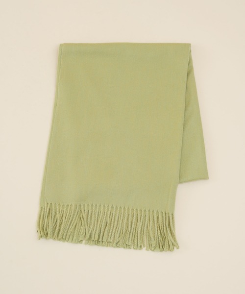 KATHARINE ROSS（キャサリンロス）の「【KATHARINE ROSS】【WEB限定】なめらかカシミヤタッチ大判ストール（ストール/ショール・レディース・ブルー/アイボリー/パープル/ブラウン/ブラック/グリーン/グレイッシュベージュ/ピンク・MEDIUM）」の12枚目の写真