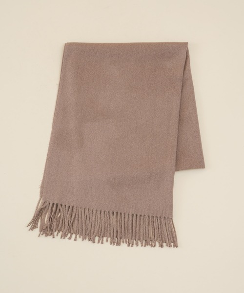 KATHARINE ROSS（キャサリンロス）の「【KATHARINE ROSS】【WEB限定】なめらかカシミヤタッチ大判ストール（ストール/ショール・レディース・ブルー/アイボリー/パープル/ブラウン/ブラック/グリーン/グレイッシュベージュ/ピンク・MEDIUM）」の20枚目の写真