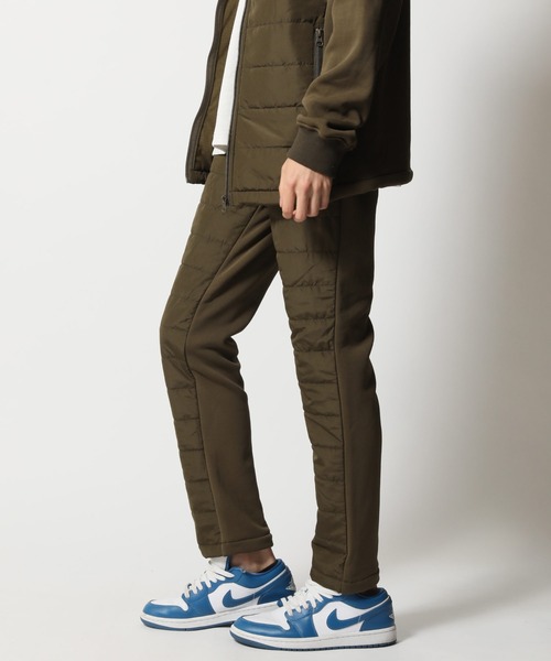 ARCADE（アーケード）の「上下セットアップ フェイクダウンブルゾン×スキニーフェイクダウンパンツ ゴルフウェア（ゴルフグッズ・メンズ・ブラック/ネイビー/グレイッシュベージュ/カーキ/ホワイト・LL/3L/M/L）」の21枚目の写真