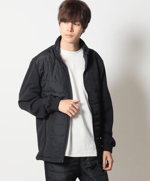 ARCADE（アーケード）の「上下セットアップ フェイクダウンブルゾン×スキニーフェイクダウンパンツ ゴルフウェア（ゴルフグッズ・メンズ・ブラック/ネイビー/グレイッシュベージュ/カーキ/ホワイト・LL/3L/M/L）」の10枚目の写真