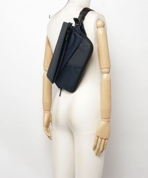 Ficce,Brave（フィセブレイブ）の「【Ficce Brave/フィセブレイブ】 ウエストショルダーバッグ（ボディバッグ/ウエストポーチ・メンズ・ブラック/グレー系その他/カーキ/ネイビー・FREE）」の10枚目の写真