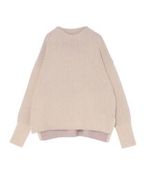 LAGUNAMOON | ラクーンバイカラーニットプルオーバー(ニット/セーター)