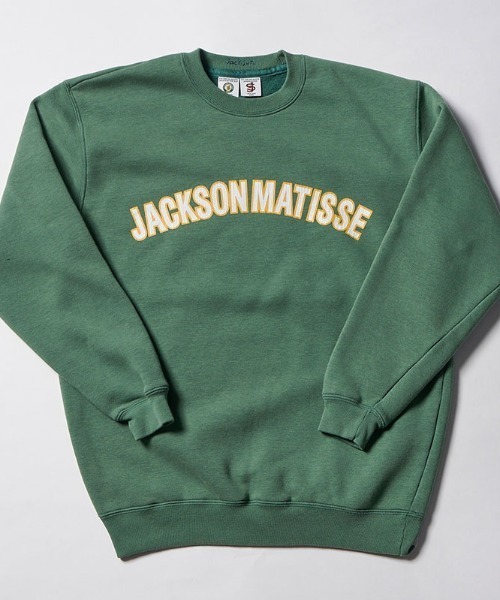 JACKSON MATISSE(ジャクソンマティス)の「【JACKSON MATISSE/ジャクソンマティス】JACKSON MATISSE GOLF G Sweat バックプリント スウェット トレーナー(スウェット・メンズ・グレー/グリーン・MEDIUM/LARGE/X-LARGE)」の2枚目の写真