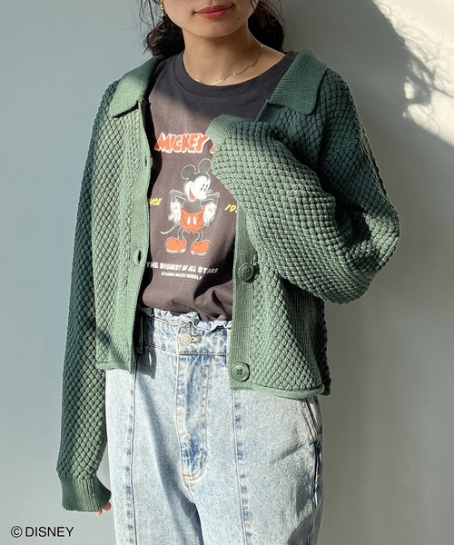 AS KNOW AS plus(アズノゥアズプラス)の「♪レトロミッキーロンT 【Disney(ディズニー)】(Tシャツ/カットソー・レディース・ベージュ/スミクロ/ミント/オフホワイト・FREE)」の20枚目の写真