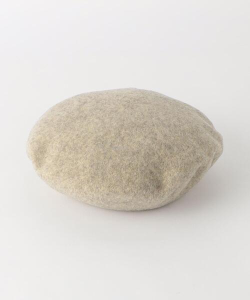 BEAUTY&YOUTH UNITED ARROWS（ビューティーアンドユースユナイテッドアローズ）の「メランジ シンプル ベレー帽（ハンチング/ベレー帽・レディース・ベージュ/ダークブラウン/ブラック・FREE）」の10枚目の写真