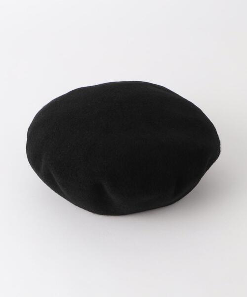 BEAUTY&YOUTH UNITED ARROWS（ビューティーアンドユースユナイテッドアローズ）の「メランジ シンプル ベレー帽（ハンチング/ベレー帽・レディース・ベージュ/ダークブラウン/ブラック・FREE）」の12枚目の写真