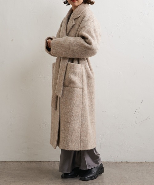 Omekashi（オメカシ）の「シャギーロングコート（その他アウター