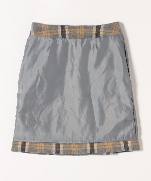 SHIPS any（シップス エニィ）の「SHIPS any:〈ウォッシャブル〉ビッグ チェック ミニ スカート◇（スカート・レディース・グレー/ベージュ・36/38）」の21枚目の写真