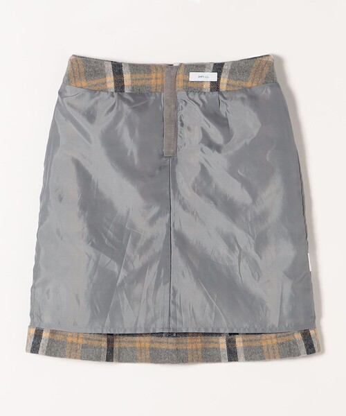 SHIPS any（シップス エニィ）の「SHIPS any:〈ウォッシャブル〉ビッグ チェック ミニ スカート◇（スカート・レディース・グレー/ベージュ・36/38）」の22枚目の写真