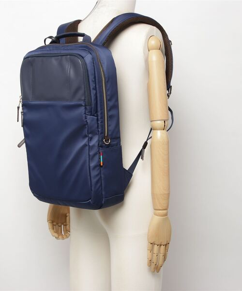 Ficce,Brave(フィセブレイブ)の「【Ficce Brave/フィセブレイブ】 スクエアバックパック(バックパック/リュック・メンズ・ブラック/ネイビー/ベージュ・FREE)」の8枚目の写真