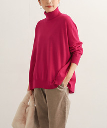 URBAN RESEARCH DOORS（アーバンリサーチドアーズ）の「ウールワイドタートルネックニット（ニット/セーター・レディース）」