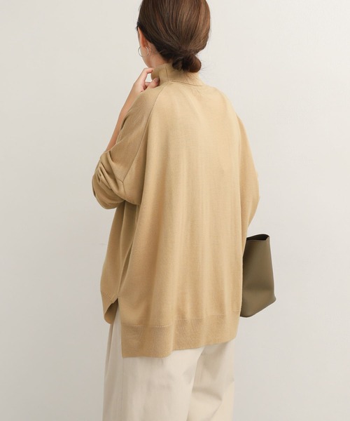 URBAN RESEARCH DOORS(アーバンリサーチドアーズ)の「ウールワイドタートルネックニット(ニット/セーター・レディース・ベージュ/ピンク/ネイビー/グレー系その他・MEDIUM)」の16枚目の写真
