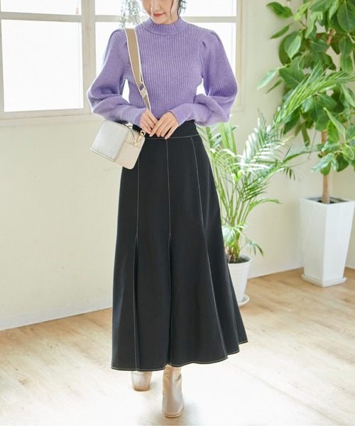 FREE'S MART（フリーズマート）の「Ｗジップバッグ（ハンドバッグ・レディース・ホワイト/ブラック/ブラウン・ﾌﾘ-）」の11枚目の写真