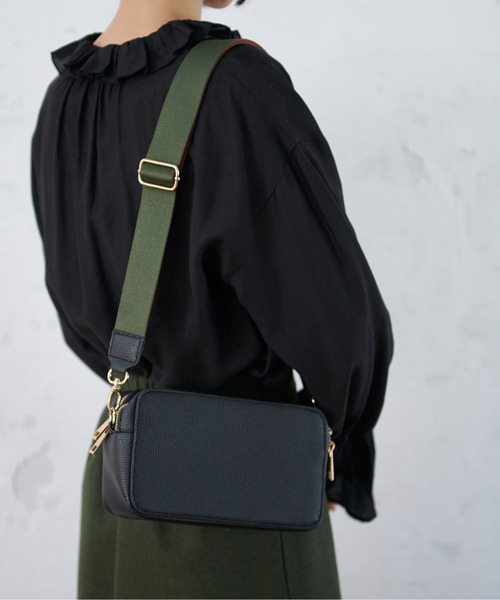 FREE'S MART（フリーズマート）の「Wジップバッグ（ハンドバッグ