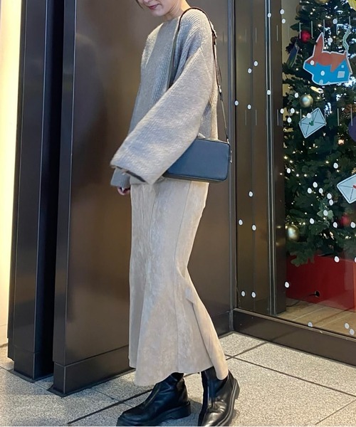 FREE'S MART（フリーズマート）の「Ｗジップバッグ（ハンドバッグ・レディース・ホワイト/ブラック/ブラウン・ﾌﾘ-）」の21枚目の写真