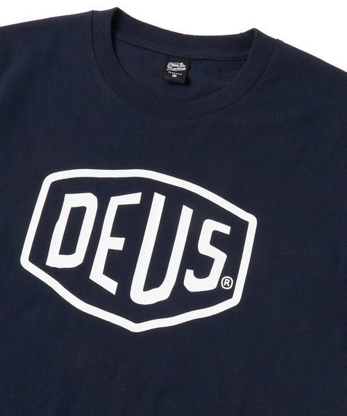 DEUS EX MACHINA(デウスエクスマキナ)の「SHIELD TEE(Tシャツ/カットソー・メンズ・ホワイト/ブラック/ネイビー・X-SMALL/MEDIUM/SMALL/LARGE/X-LARGE)」の16枚目の写真