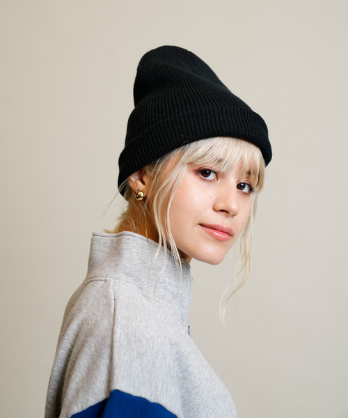 TOY MACHINE(トイ マシーン)の「TOY MACHINE/トイマシーン ビーニー 2WAY ロゴニット 128145201(ニットキャップ/ビーニー・メンズ・ブラック×ブラック/オレンジ/ネイビー/パープル/グリーン・FREE)」の15枚目の写真