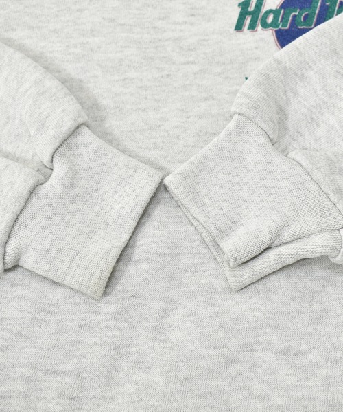 VINTAGE（ヴィンテージ）の「【ヴィンテージ古着】90's Hard Rock CAFE / ハードロックカフェ ロゴ 両面プリント スウェット（スウェット・メンズ・グレー・LARGE）」の7枚目の写真