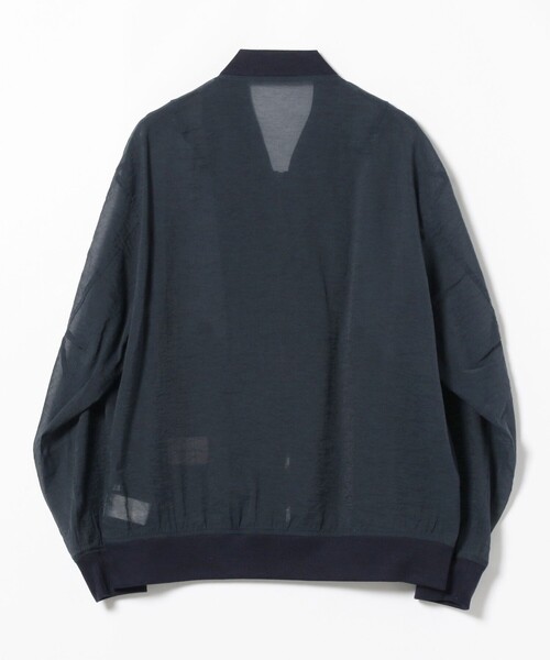 BEAMS LIGHTS（ビームスライツ）の「BEAMS LIGHTS / シアー フライト ブルゾン（ブルゾン・メンズ・ブラック/ネイビー・SMALL/MEDIUM/LARGE）」の15枚目の写真