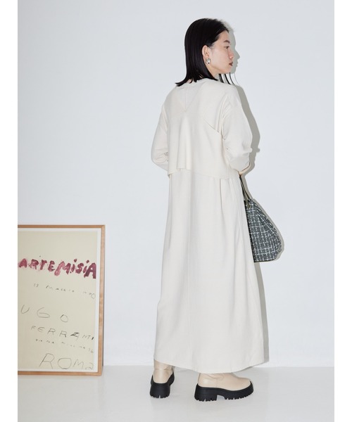 AMERICAN HOLIC(アメリカンホリック)の「SET ビスチェニット+ニットワンピース(ワンピース・レディース・ブラック/アイボリー・M/L)」の19枚目の写真
