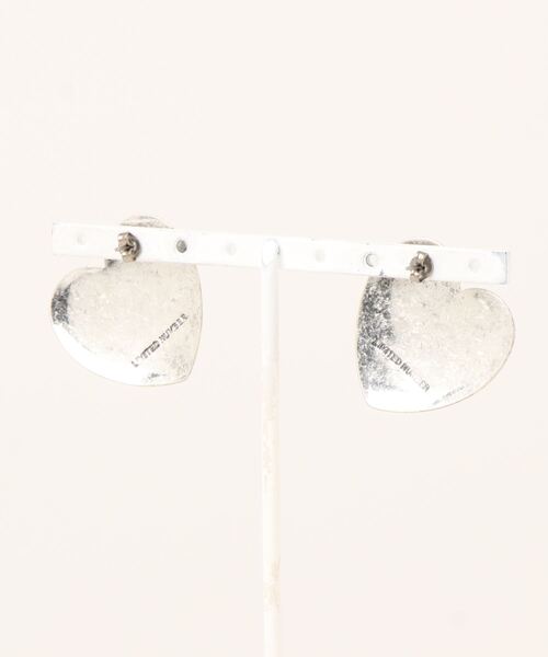 Cepica（セピカ）の「【LIMITED NUMBER / リミテッドナンバー】フラットハートピアス（ピアス（両耳用）・レディース・シルバー/ゴールド・FREE）」の16枚目の写真