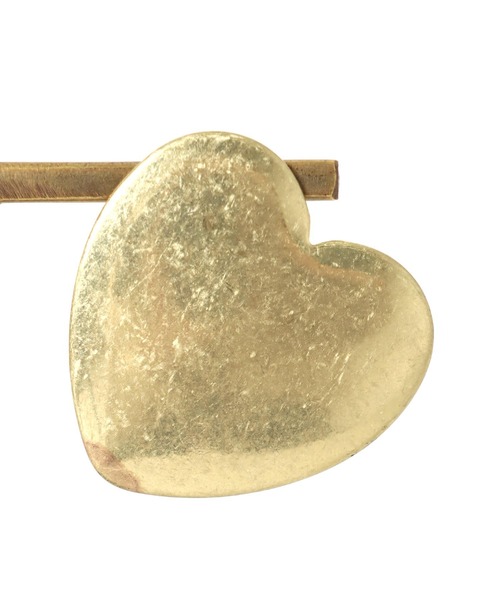 Cepica（セピカ）の「【LIMITED NUMBER / リミテッドナンバー】フラットハートピアス（ピアス（両耳用）・レディース・シルバー/ゴールド・FREE）」の15枚目の写真