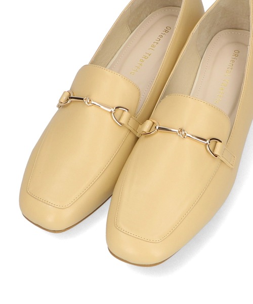 ORiental TRaffic（オリエンタルトラフィック）の「スクエアトゥビットローファー 31112（ローファー・レディース・イエロー/ホワイト/シルバー/ブラック・34/38/40/41/35/37/42/39/36/43/33）」の20枚目の写真