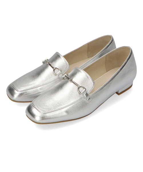 ORiental TRaffic（オリエンタルトラフィック）の「スクエアトゥビットローファー 31112（ローファー・レディース・イエロー/ホワイト/シルバー/ブラック・34/38/40/41/35/37/42/39/36/43/33）」の12枚目の写真