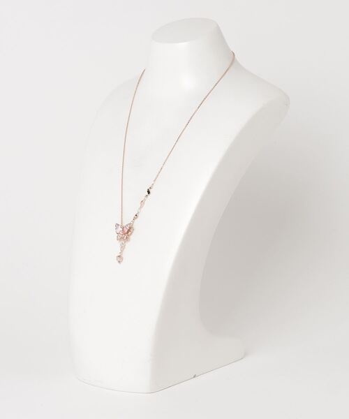 ANNA SUI（アナスイ）の「[数量限定品]蝶モチーフ ネックレス（ネックレス・レディース・ピンク・48cm）」の8枚目の写真