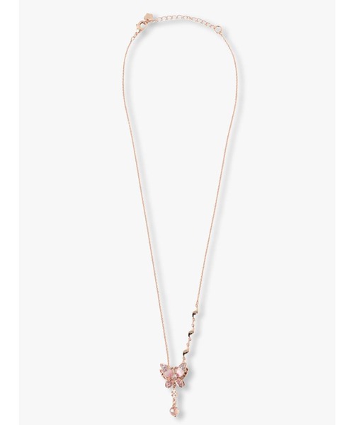 ANNA SUI（アナスイ）の「[数量限定品]蝶モチーフ ネックレス（ネックレス・レディース・ピンク・48cm）」の3枚目の写真