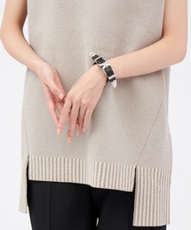 TOGA PULLA Double buckle bangle