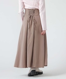バックレースアップスカート