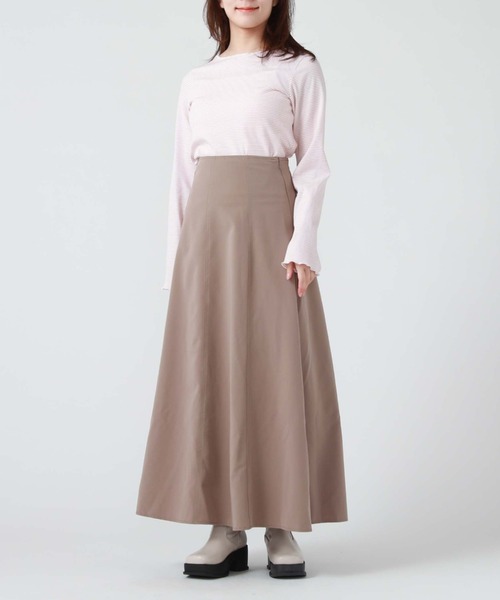 archives（アルシーヴ）の「バックレースアップスカート（スカート・レディース・モカ/グリーン/アイボリー/ブラック・MEDIUM）」の17枚目の写真