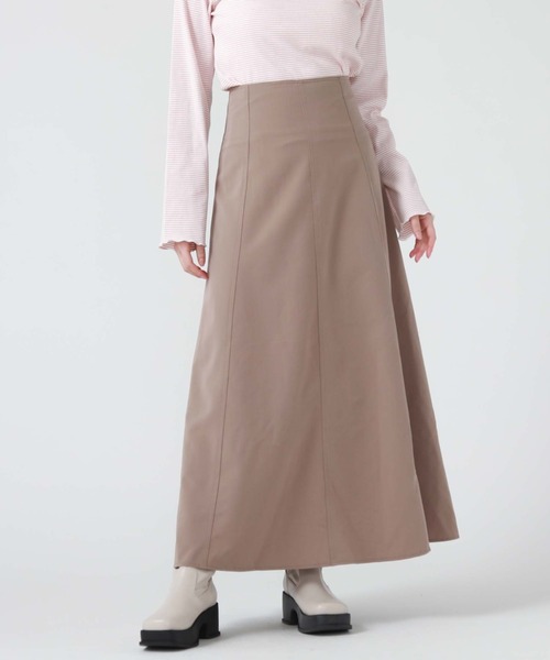 archives（アルシーヴ）の「バックレースアップスカート（スカート・レディース・モカ/グリーン/アイボリー/ブラック・MEDIUM）」の21枚目の写真