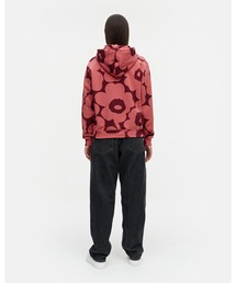 マリメッコ　ウニッコ　パーカー　marimekko unikko 赤 マリメッコ ウニッコ パーカー marimekko unikko 赤