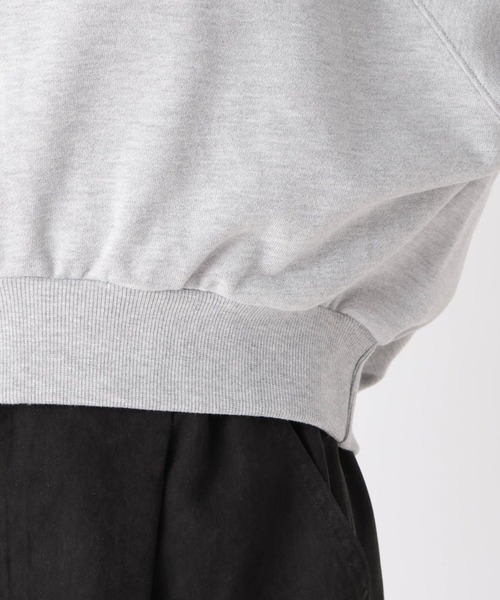 Heather（ヘザー）の「ハーフZIPロゴスウェット　184762（スウェット・レディース・アイボリー/グレー/イエロー・FREE）」の22枚目の写真