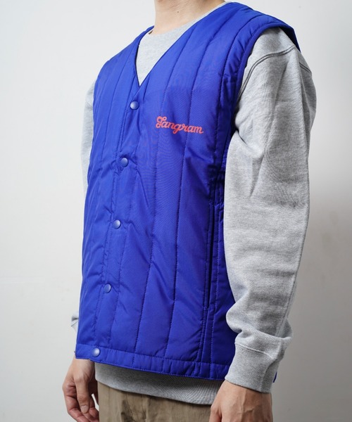 TANGRAM（タングラム）の「TURF QUILT VEST（その他アウター・メンズ・ブラック/ブルー/レッド・S/M/L）」の10枚目の写真