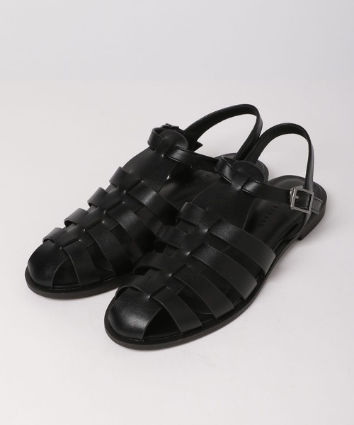 LOWRYS FARM（ローリーズファーム）の「グルカサンダル　182133（サンダル・レディース・ブラック/ブラウン/アイボリー・MEDIUM/LARGE）」の4枚目の写真