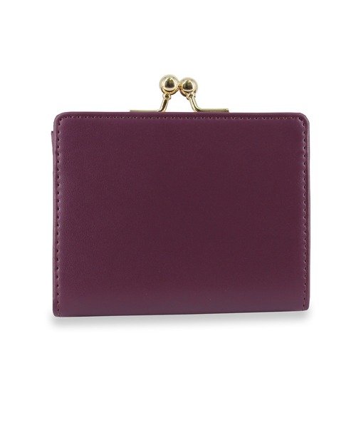 PAUL&JOE(ポールアンドジョー)の「PAUL & JOE ACCESSOIRES (ポール&ジョーアクセソワ) 口金ミニ財布 フラワーブローチ PJA-W793 ポールアンドジョー(財布・レディース・ネイビー/グリーン/パープル・FREE)」の15枚目の写真