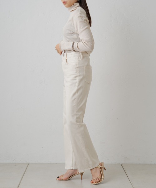 LOUNGEDRESS（ラウンジドレス）の「【earthy_/アーシー】オーガニックコットンテレコタートル（Tシャツ/カットソー・レディース・オレンジ/オフホワイト/ブルー/ブラック/ホワイト・FREE）」の11枚目の写真