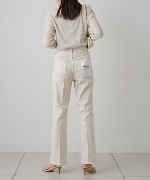 LOUNGEDRESS（ラウンジドレス）の「【earthy_/アーシー】オーガニックコットンテレコタートル（Tシャツ/カットソー・レディース・オレンジ/オフホワイト/ブルー/ブラック/ホワイト・FREE）」の12枚目の写真